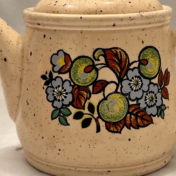Sadler England Retro 70s Stoneware Teapot 🌿 Adorable🌿 - Picture 2 of 6
